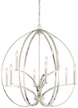 Minka-Lavery 4989-613 - 9 LIGHT CHANDELIER