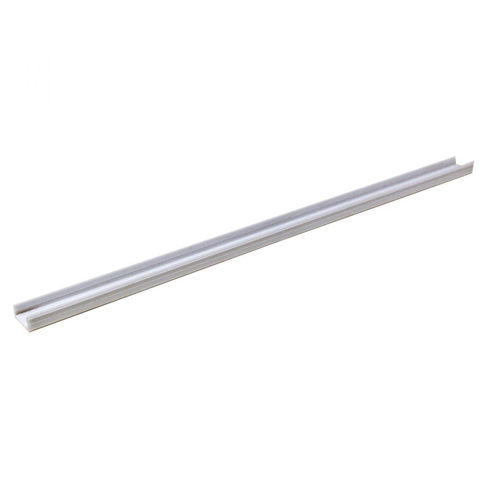 4-ft Plastic Channel for Tape Light, White