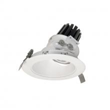 Nora NC3-69L330SMPW - 6" Sapphire III Round Adjustable Reflector, 2500lm, 3000K, Spot Optic, Matte Powder White