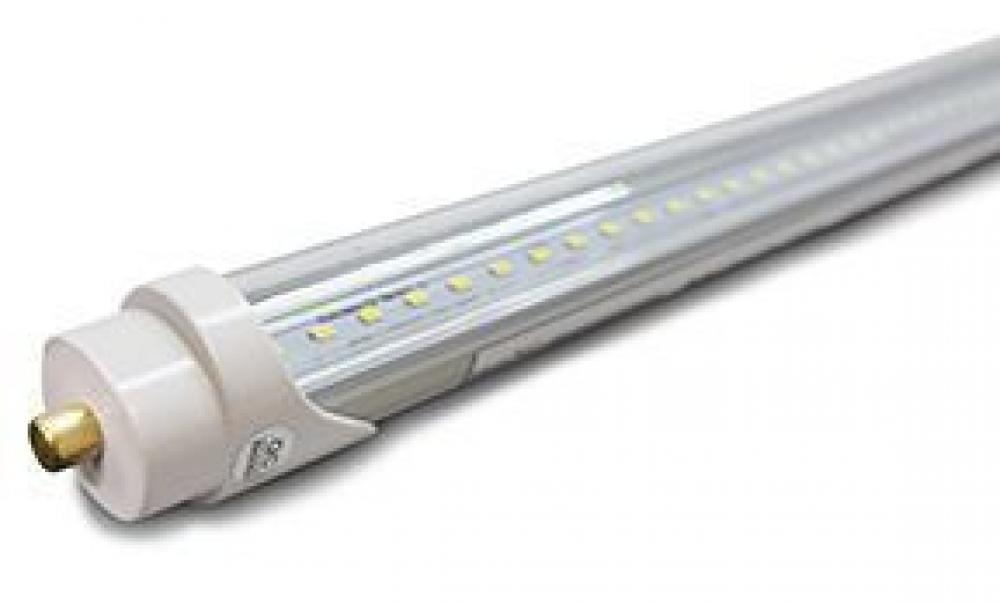 DLC when type B LED T8 8Ft, 100-277 AC, 40W, 4400Lm+-, 4000K, 32x2362MM, UL, CRI80 CLEAR LENS (12 pack)