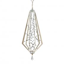 Schonbek Forever SJ6739-51PVGR - Eternity 40in LED 3000K/3500K/4000K 120V-277V Pendant in Black with Clear Radiance Crystal and Vin