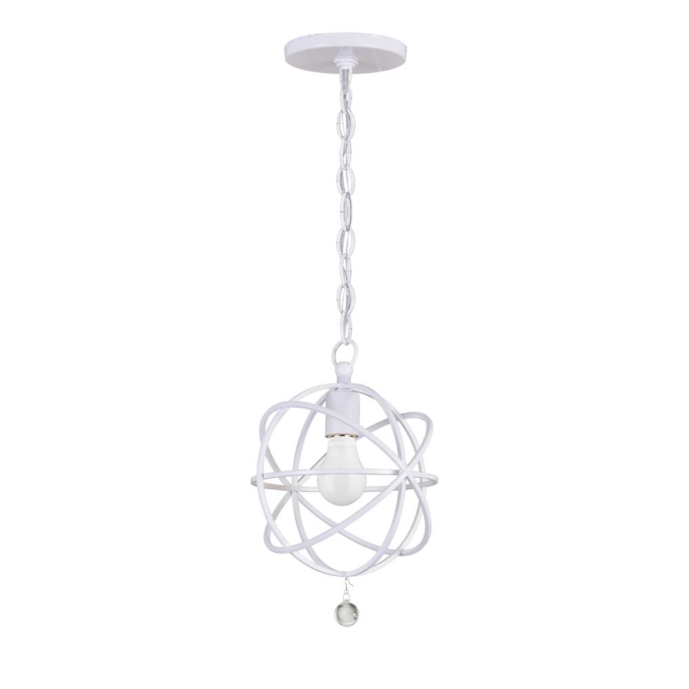 Solaris 1 Light Wet White Mini Pendant