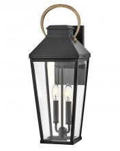 Hinkley Merchant 17504BK - Large Wall Mount Lantern