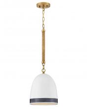 Hinkley Merchant 3364HB-BK - Small Pendant