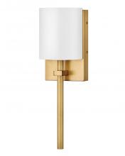 Hinkley Merchant 41011HB - Small Single Light Sconce