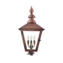 Primo Gas Lanterns CT-35E_PM - Three Light Post Mount