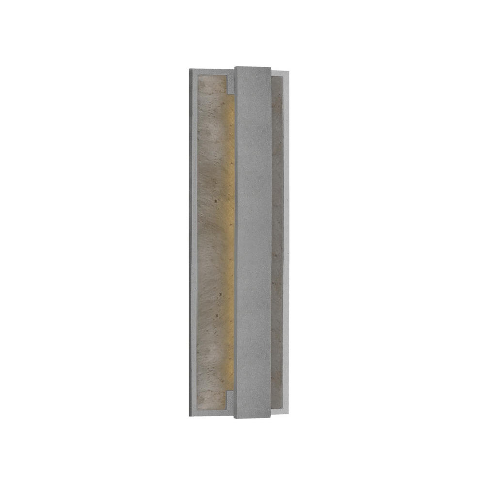 Caspian Gray LED Exterior Wall Sconce