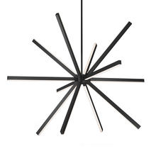 Kuzco Lighting Inc CH14356-BK - Sirius 56-in Black LED Chandeliers