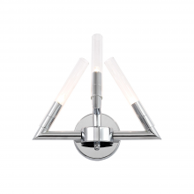 ZEEV Lighting WS70011-3-CH - Matrix 13" 3-Light, Wall Sconce in Polished Chrome