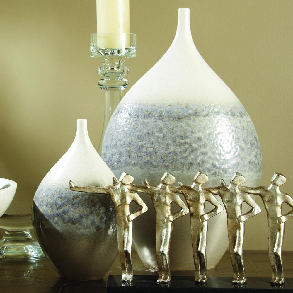 Cream Rises Vase-Wide-Sm