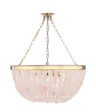Minka Metropolitan N9633 - 8 LT PENDANT W/PINK QUARTZ