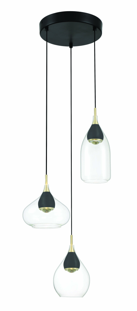 3 LED LIGHT PENDANT