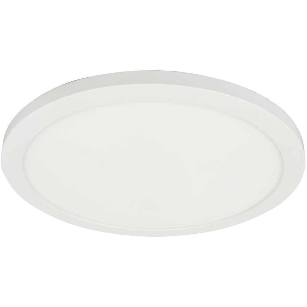 30W Matte White Flush Mount 5CCT